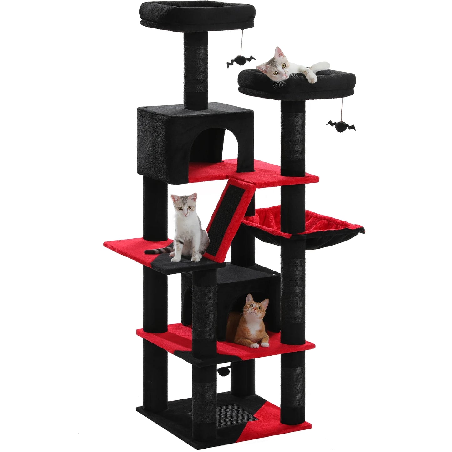 PAWZ Road Tall Cat Tree Large Multi Level Cat Condo