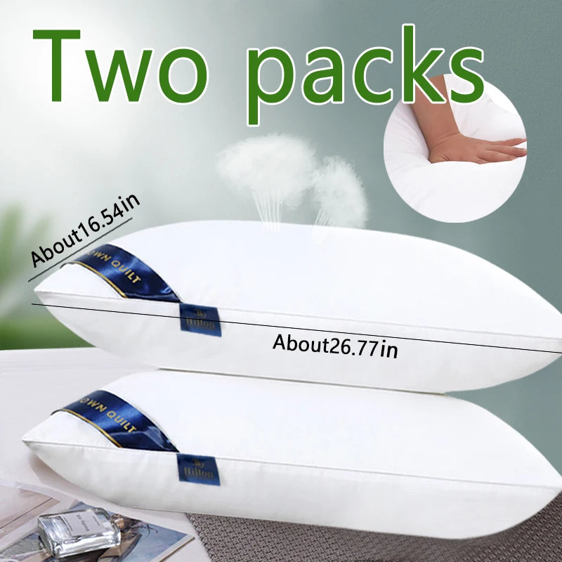 NONECN Memory Foam Pillow With Cotton Cover For Comfort