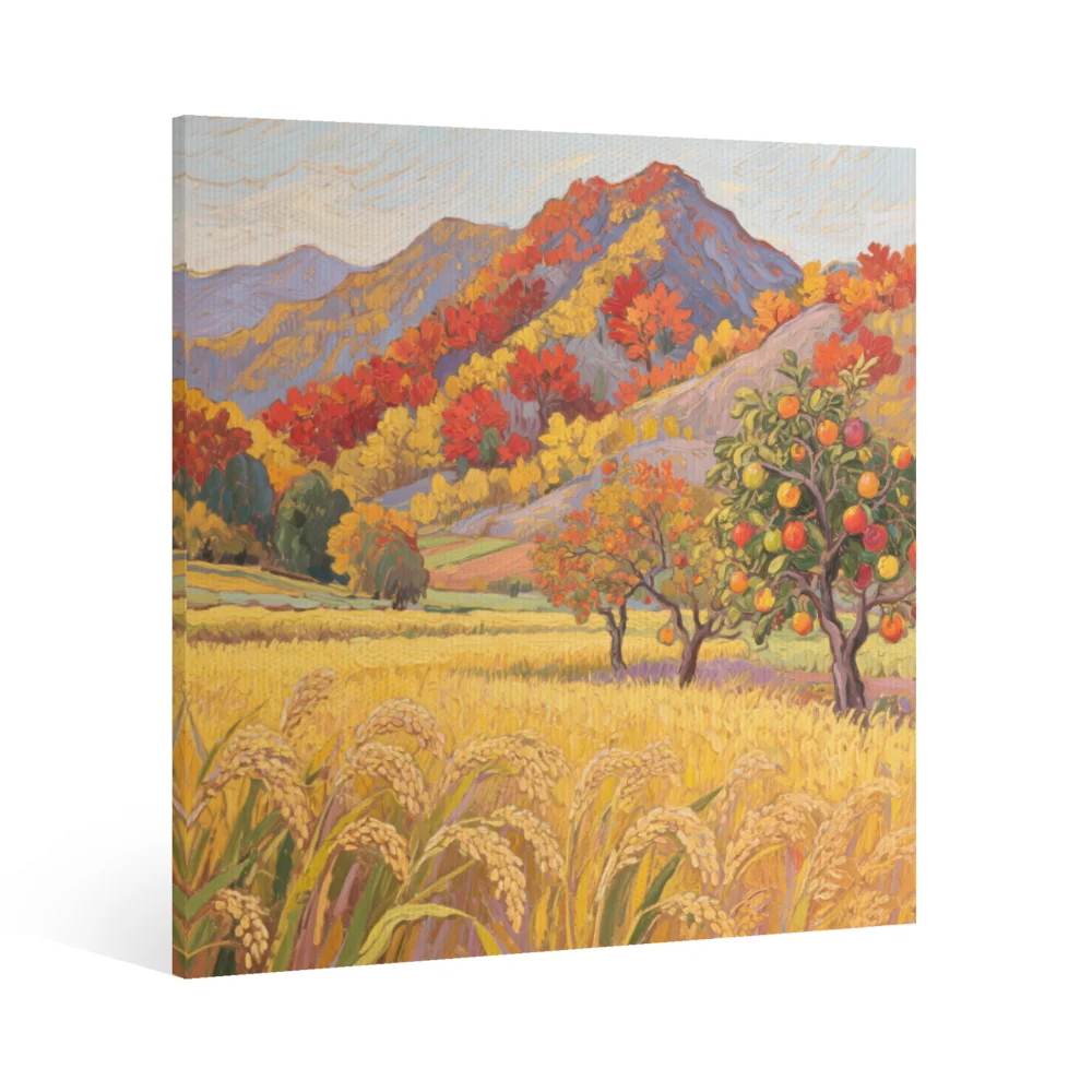 Modern Four Seasons Canvas Wall Art Print Home Decor