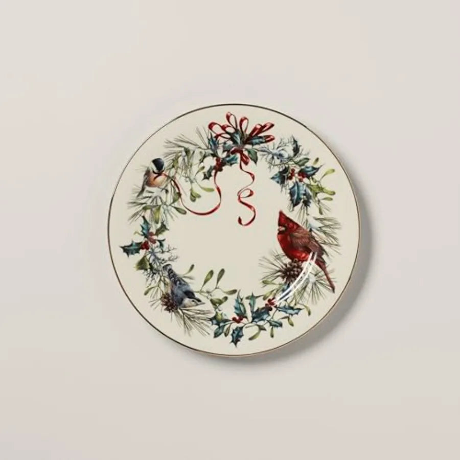 Winter Greetings Dinner Plate Set For Holiday Hosting