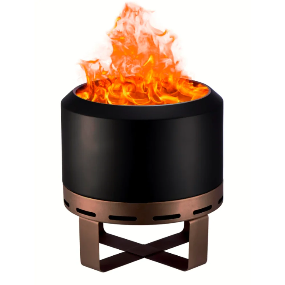 Smokeless Outdoor Fire Pit With Stand For Patio And Backyard