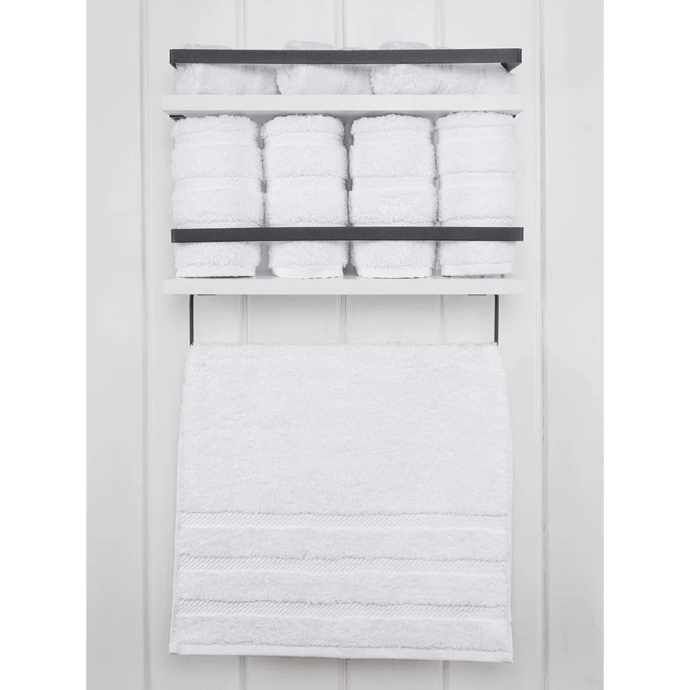 Turkish Cotton Bath Towels Four-Piece Set For Kitchen And Bath
