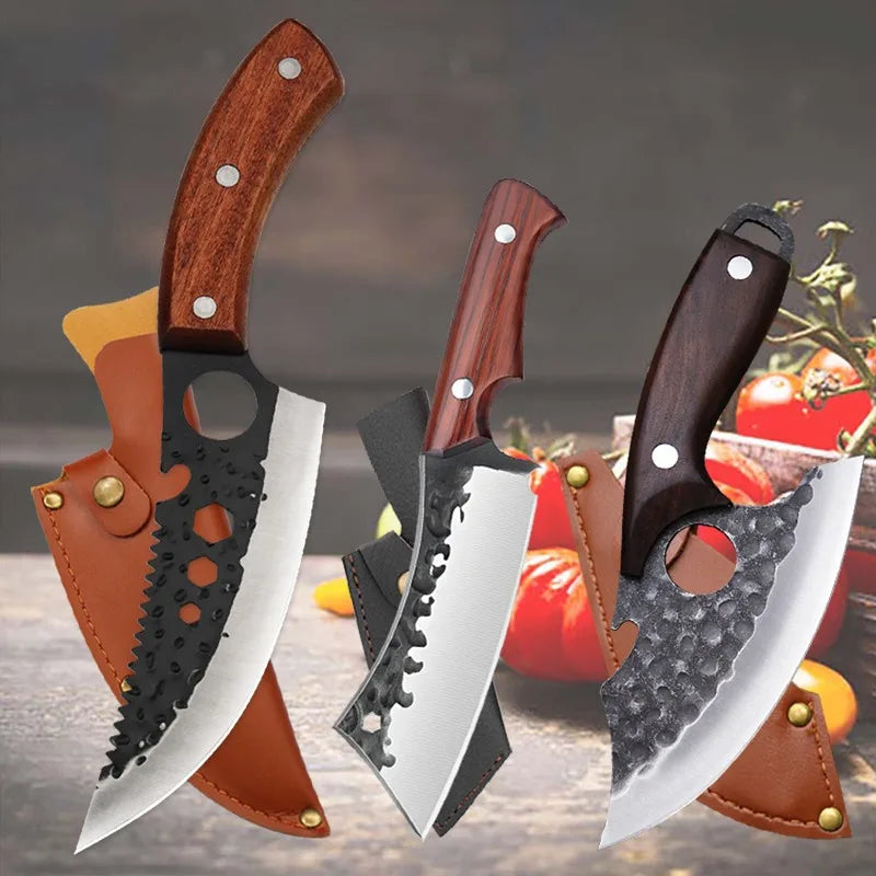 WXCOO Stainless Steel Boning Knife For Kitchen Use
