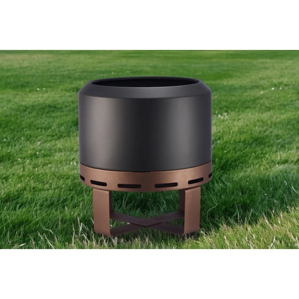 Smokeless Outdoor Fire Pit With Stand For Patio And Backyard