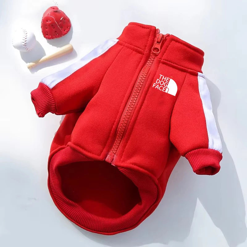 YUNFANCN Winter Fleece Dog Cozy Hoodie Jacket for Pets