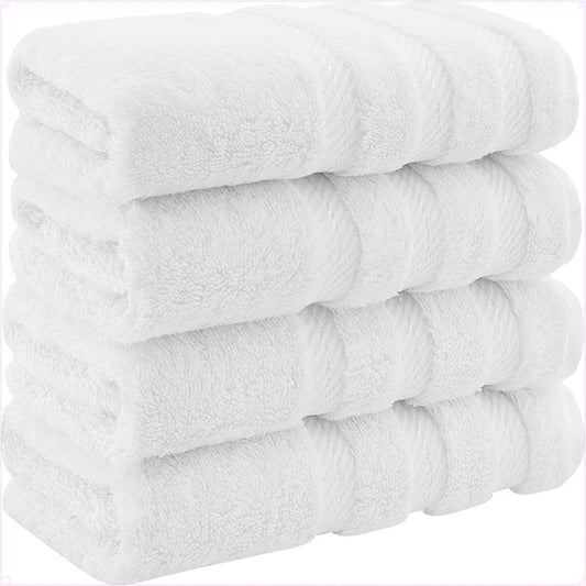 Turkish Cotton Bath Towels Four-Piece Set For Kitchen And Bath