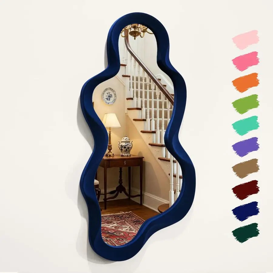 Cloud Shaped Wall Mirror For Teen Girls Bedroom Decor