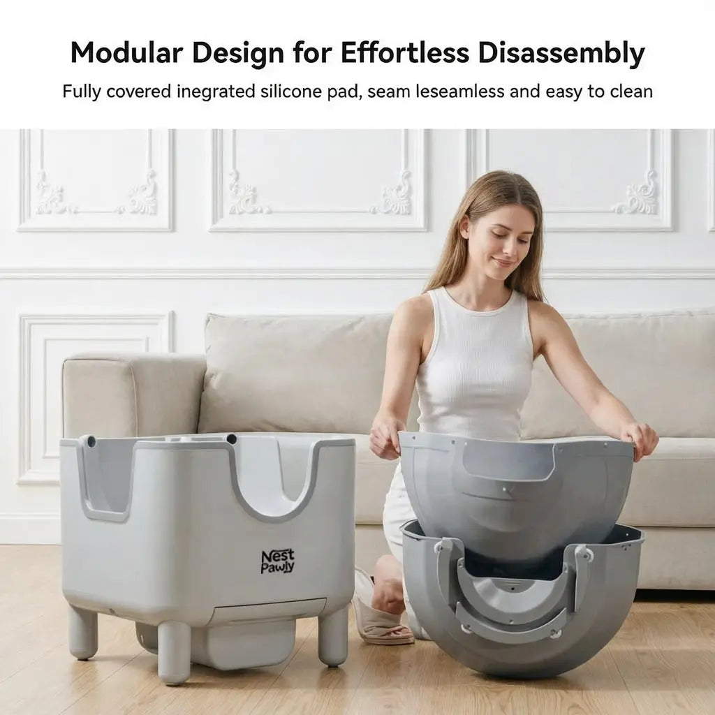 NestPawly M07 Automatic Self Cleaning Cat Litter Box