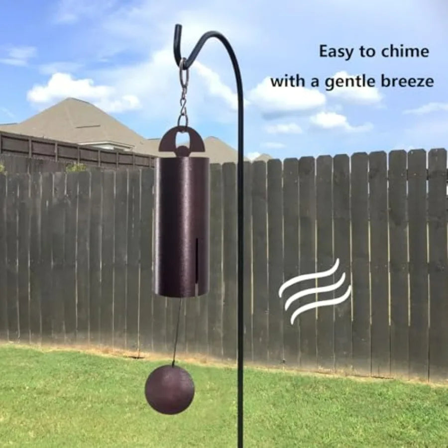 Deep Tone Outdoor Wind Chimes Bell For Patio Garden Serenity