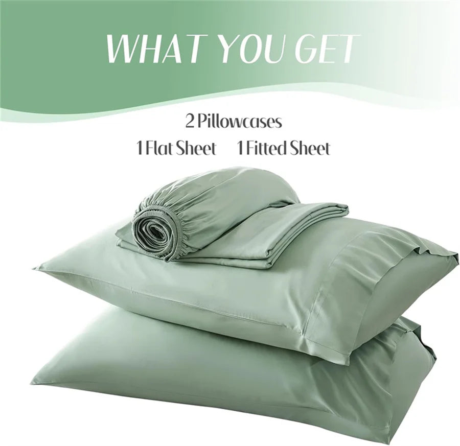 Premium Organic Bamboo Bed Sheet Set For Luxurious Bedrooms
