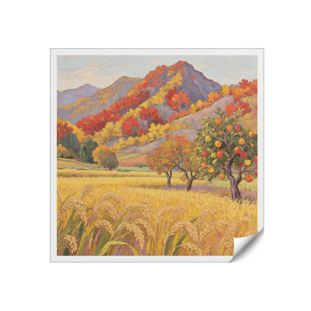 Modern Four Seasons Canvas Wall Art Print Home Decor