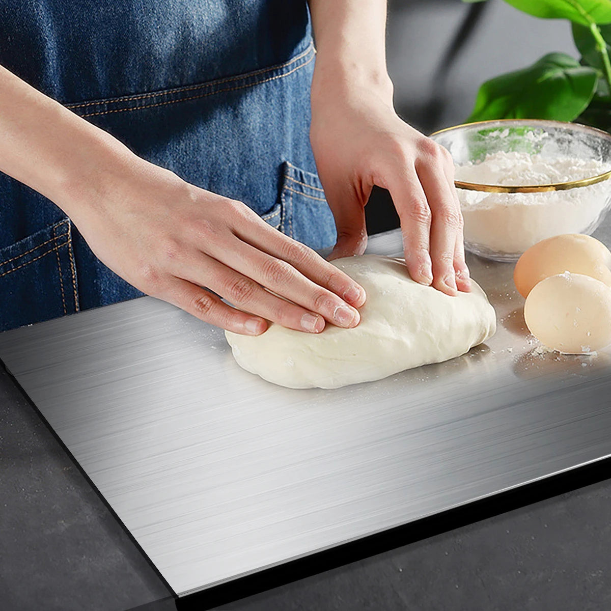 304 Stainless Steel Cutting Board For Kitchen Food Preparation