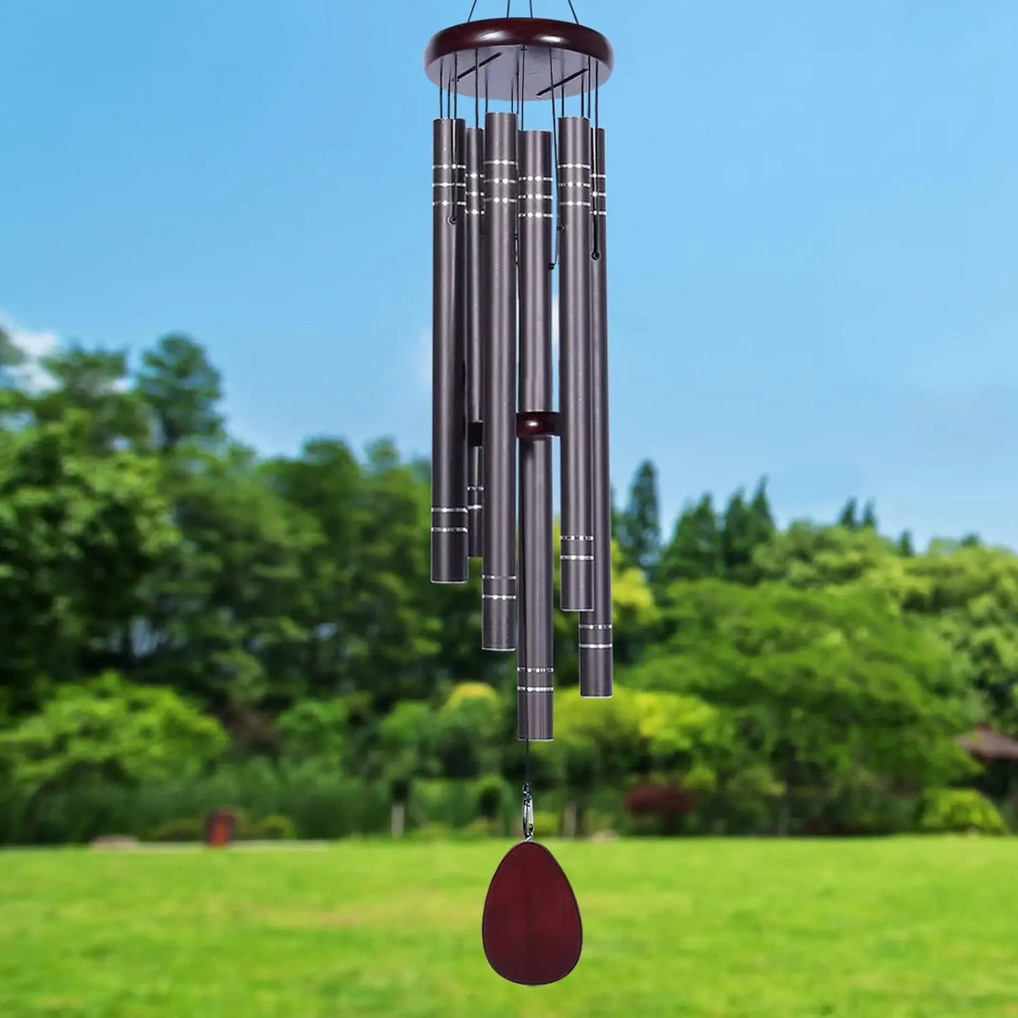 Deep Tone Memorial Wind Chime For Loved Ones Outdoors