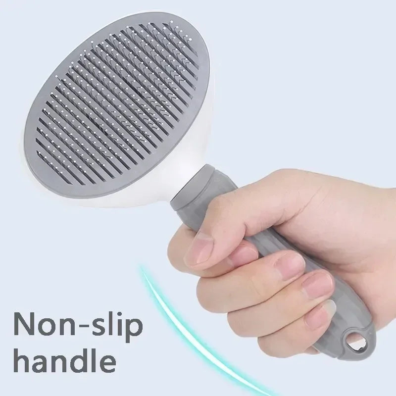 ATMDOG Self Cleaning Pet Grooming Brush For Dogs And Cats