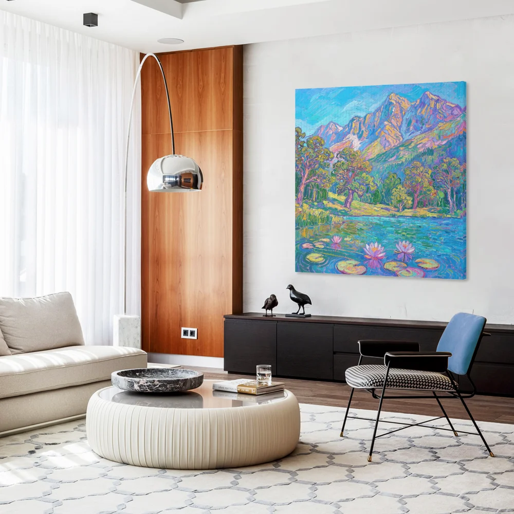 Modern Four Seasons Canvas Wall Art Print Home Decor