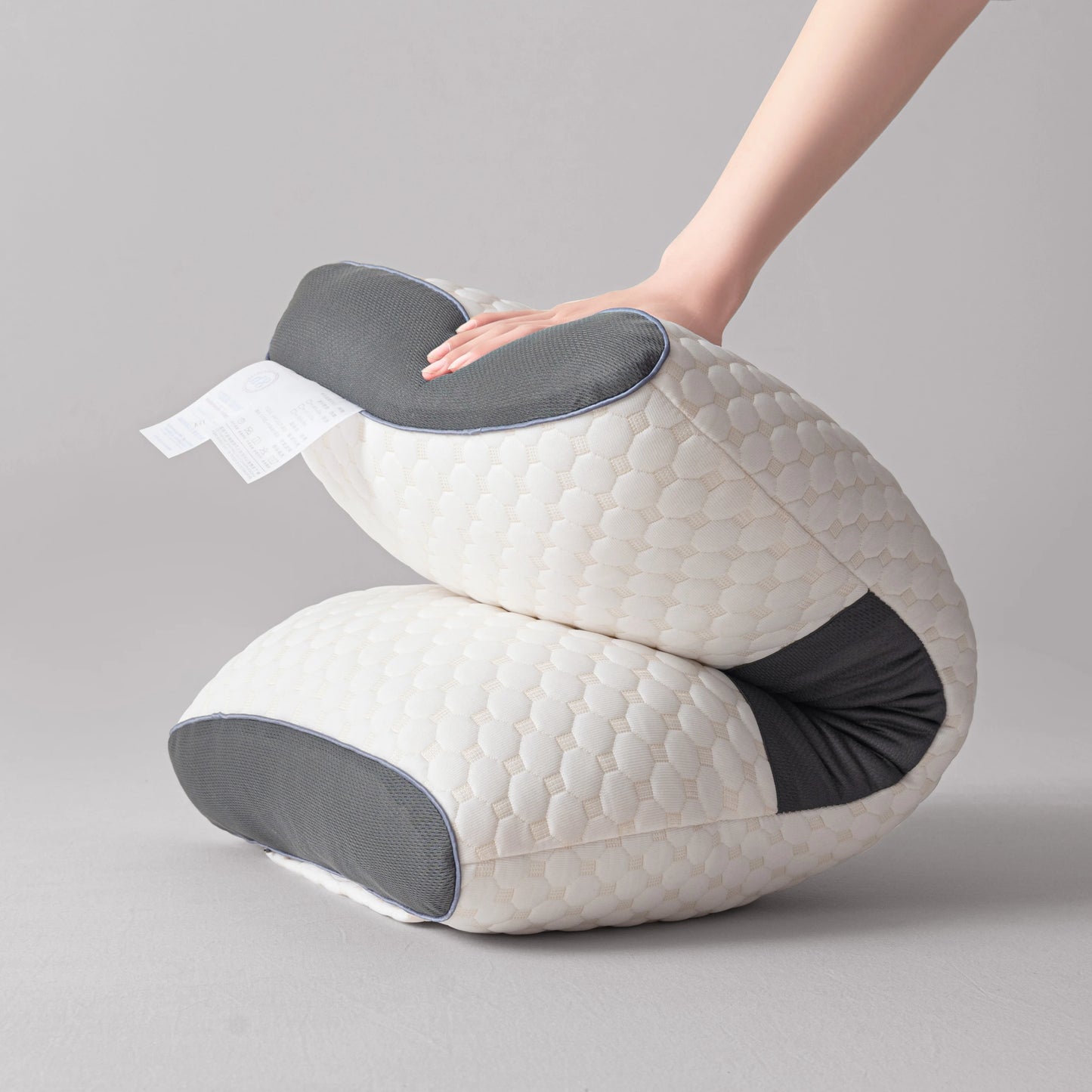 UfistCN Massage Neck Pillow Ergonomic Orthopedic Contour Support