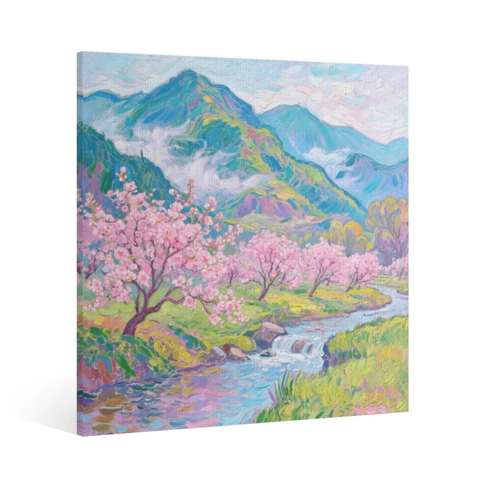 Modern Four Seasons Canvas Wall Art Print Home Decor
