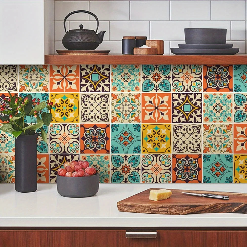 Tile Peel And Stick Vinyl Wall Decals For Home Decor