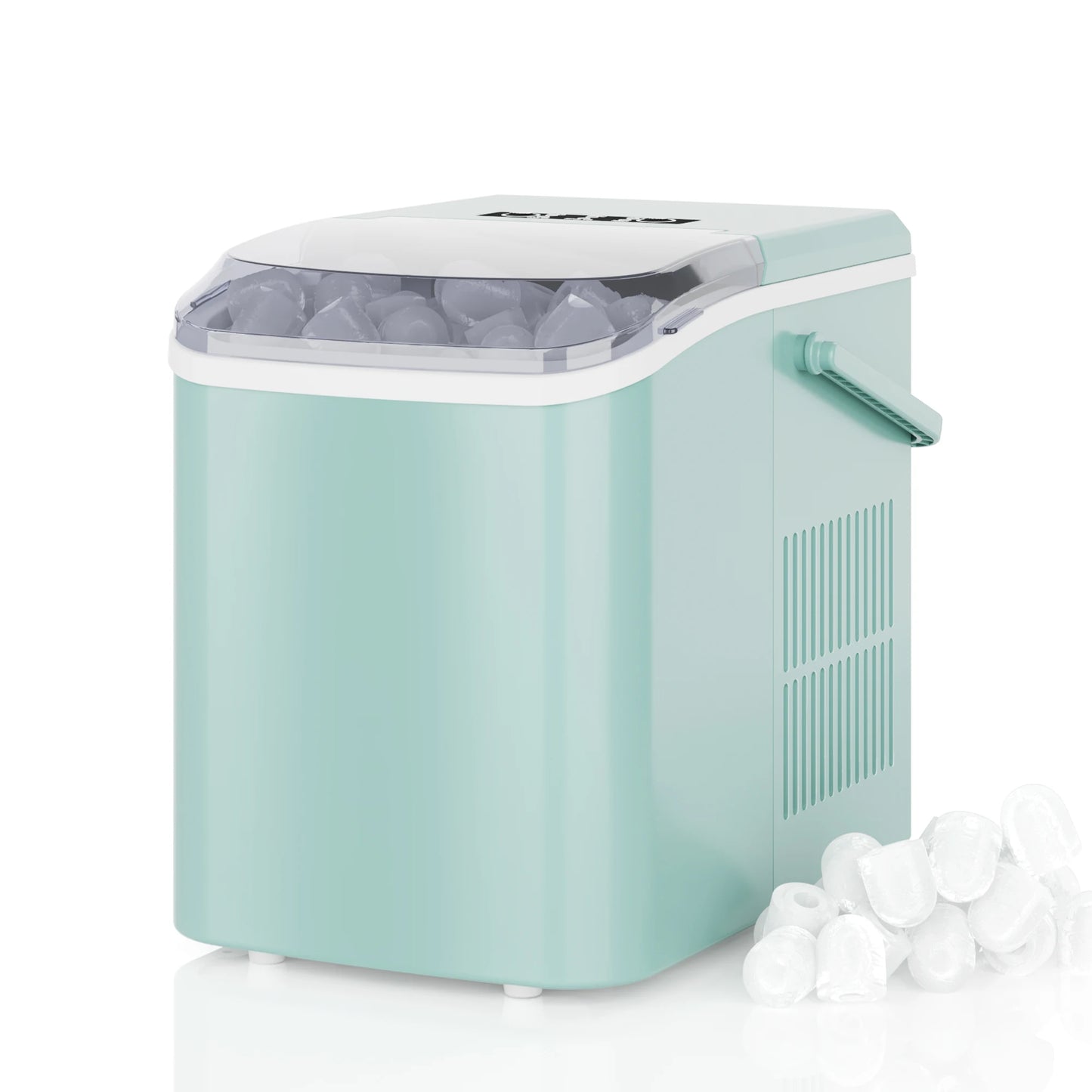 Portable Countertop Ice Maker With Self Cleaning 9 Bullet Ice Cubes