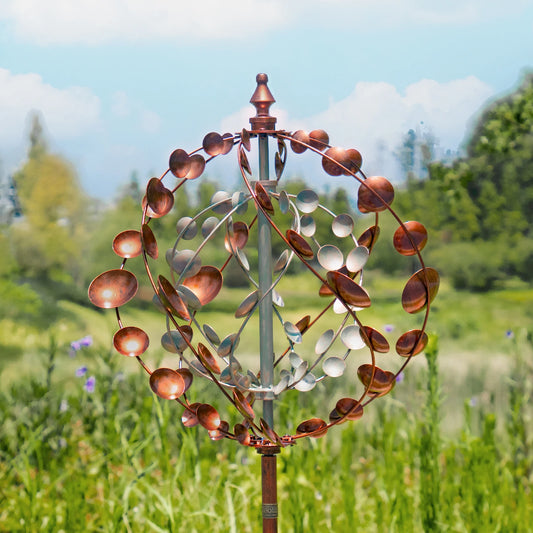 Wind Spinners Outdoor Metal Kinetic Sculptures For Garden