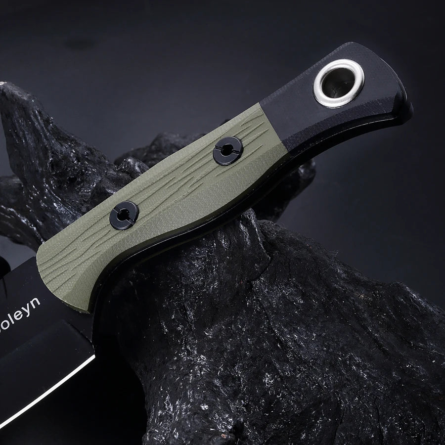 7RC13 High Carbon Stainless Steel Dual-Use Knife G10 Handle