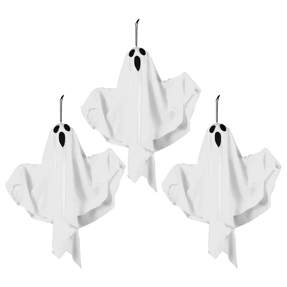 VKTECH Halloween LED Hanging Ghost Light Waterproof IP65 Door Decoration