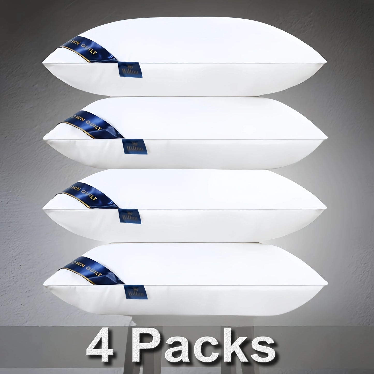 NONECN Memory Foam Pillow With Cotton Cover For Comfort