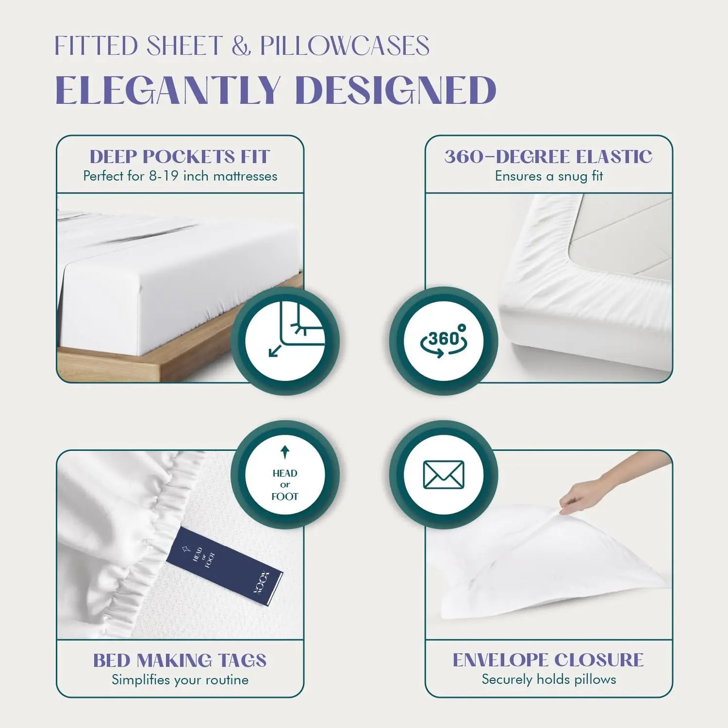 100 Percent Egyptian Cotton Sheet Set Luxury 1500 Thread Count 4 Piece