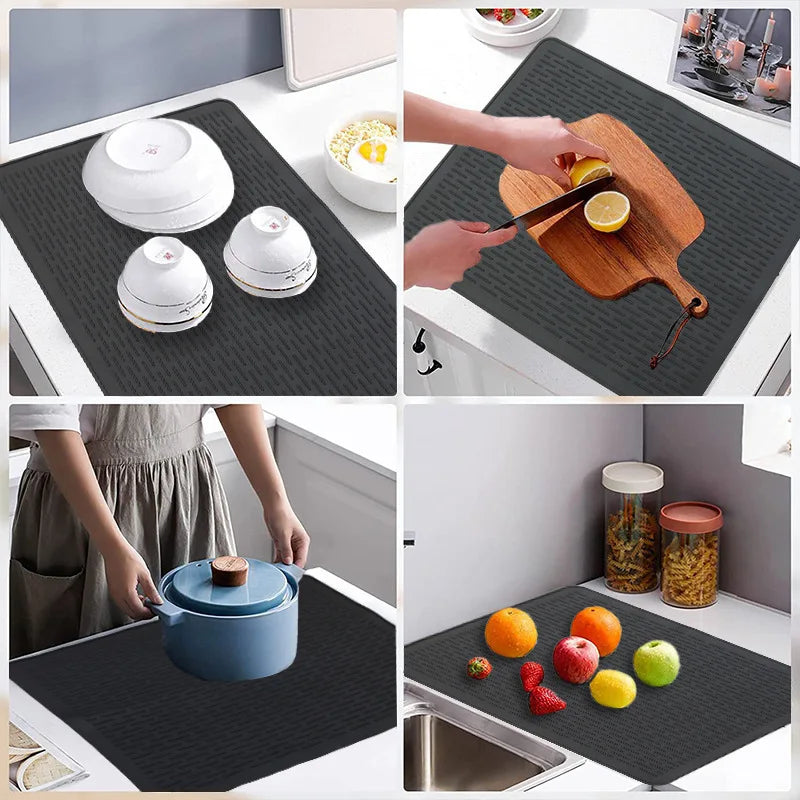 Silicone Cooktop Protector Mat For Electric Stoves Glass Ceramic And Oven