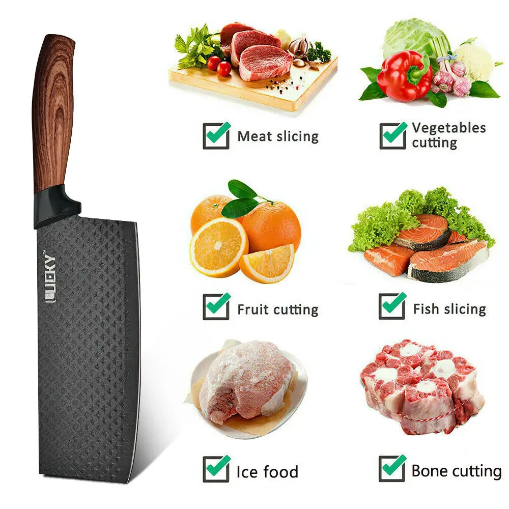 Stainless Steel Kitchen Knife Set 6-Piece With Fruit Knife