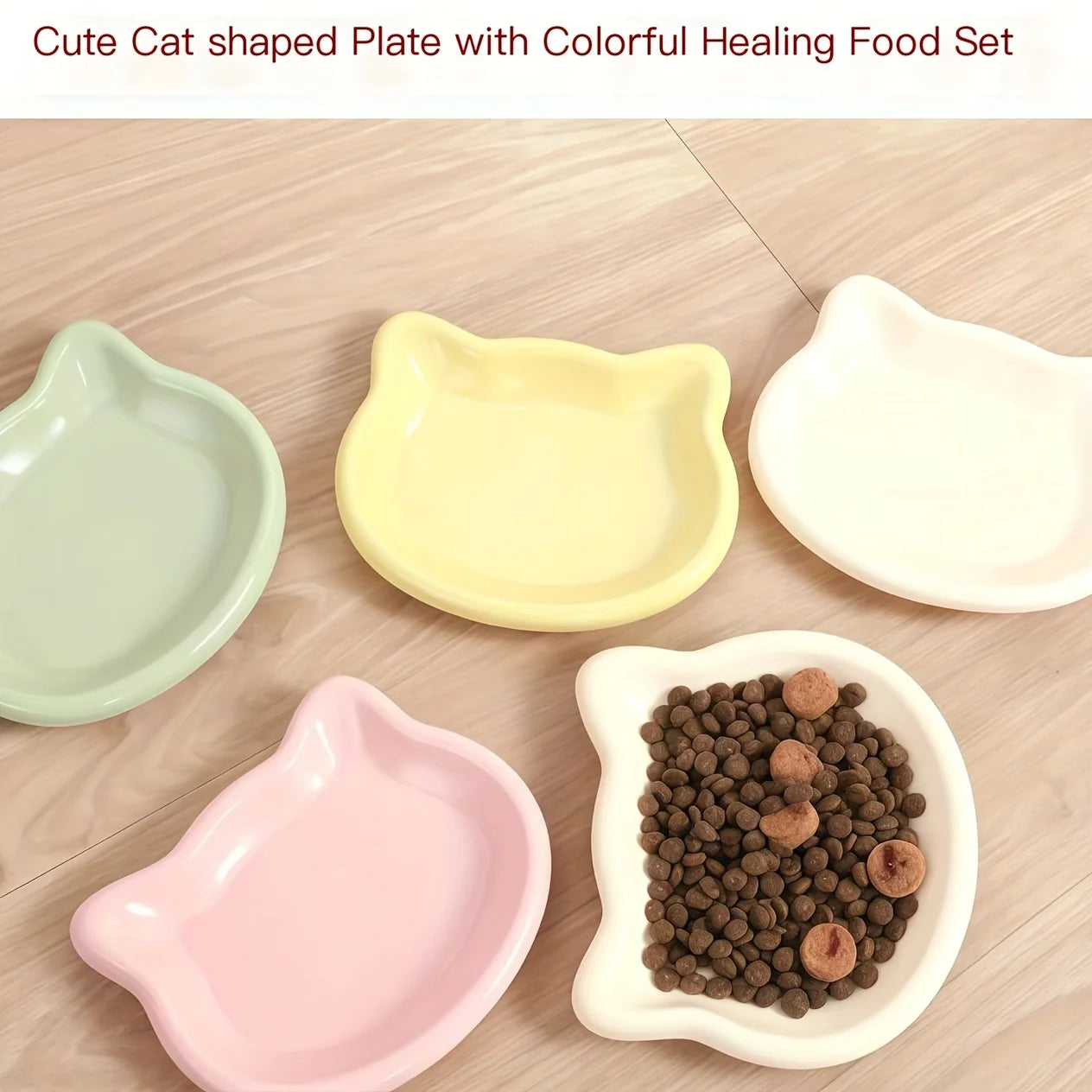 Plastic Cat Food Bowl