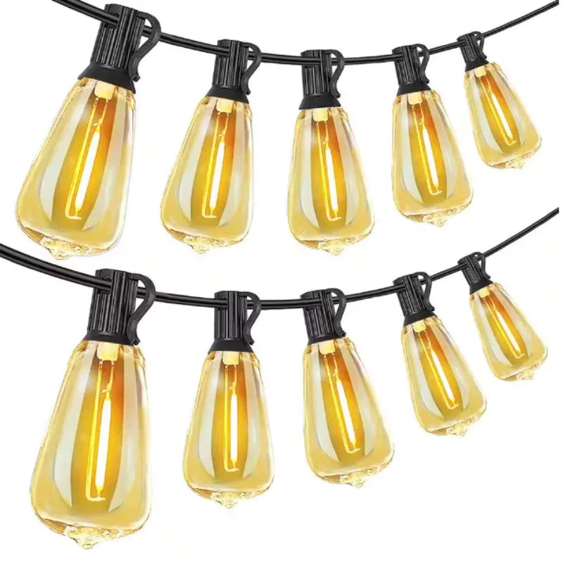 MIMIRGBCertification Outdoor ST38 String Lights Garland Connectable