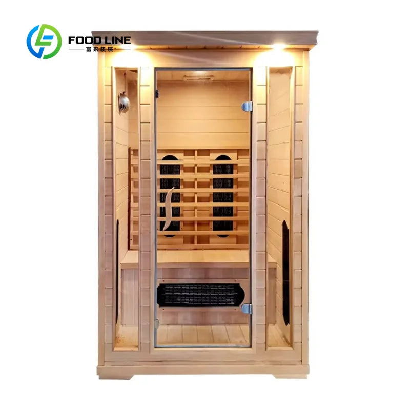 Portable Wooden Far Infrared Sauna House For Home Wellness