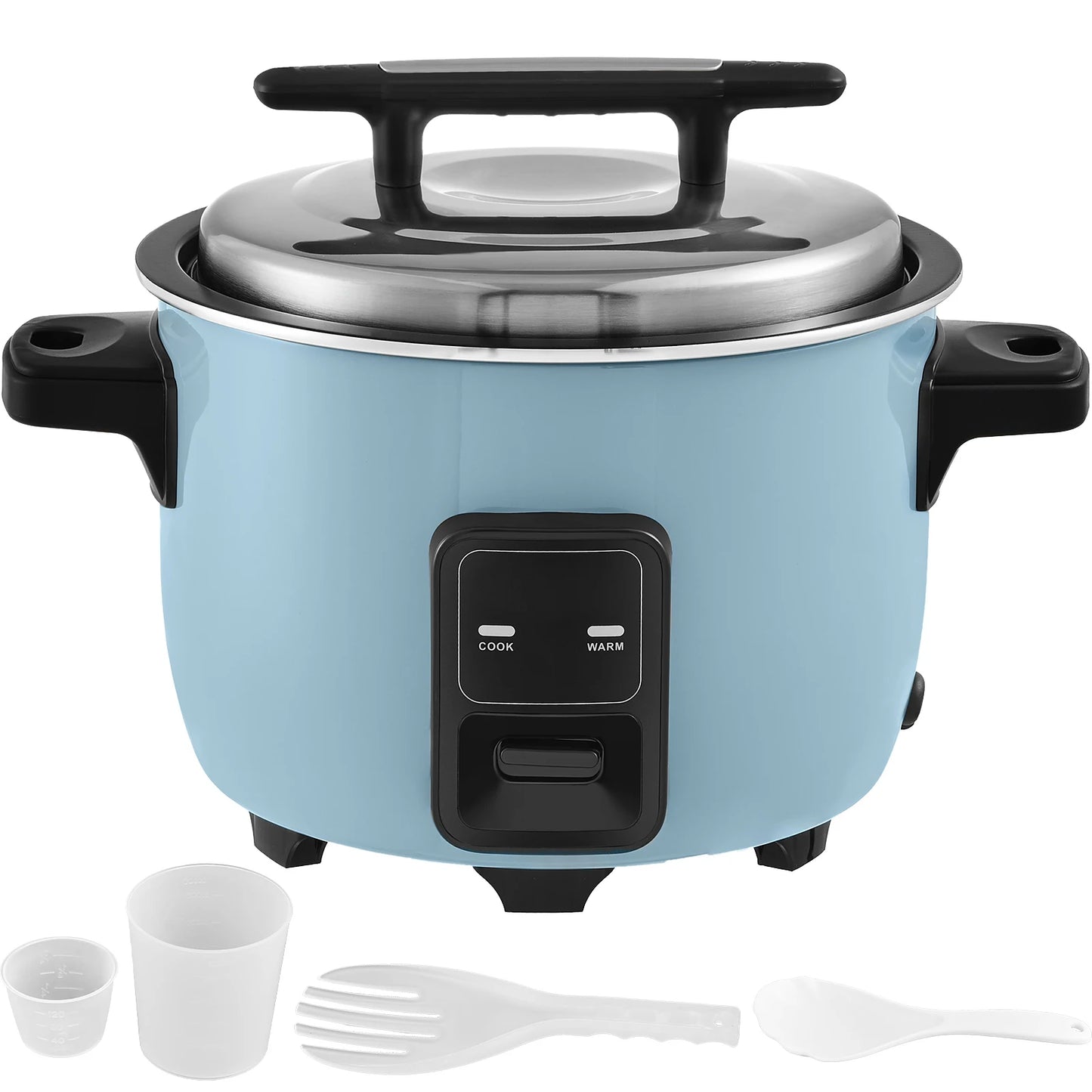 VEVOR Commercial Rice Cooker Aluminium Nonstick Inner Pot 24 Hour Keep Warm