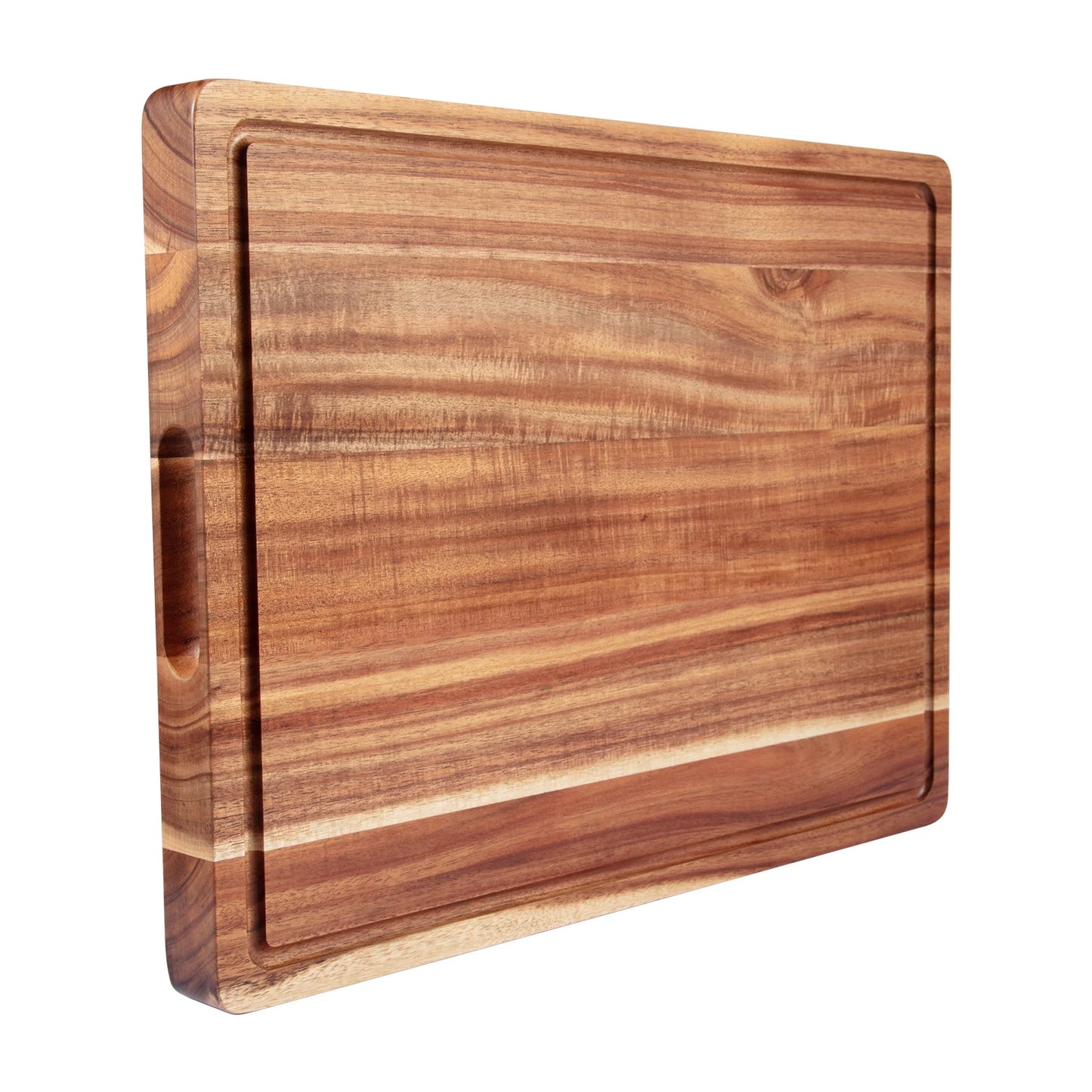 Acacia Wood Cutting Board Reversible Butcher Block Charcuterie Board