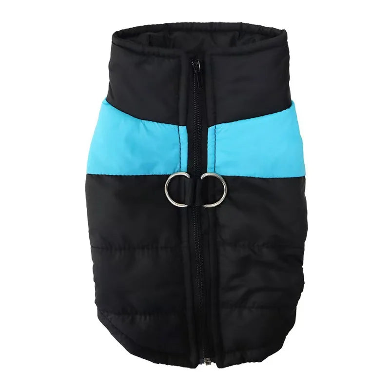 Waterproof Warm Dog Coat Padded Zipper Jacket Outfit