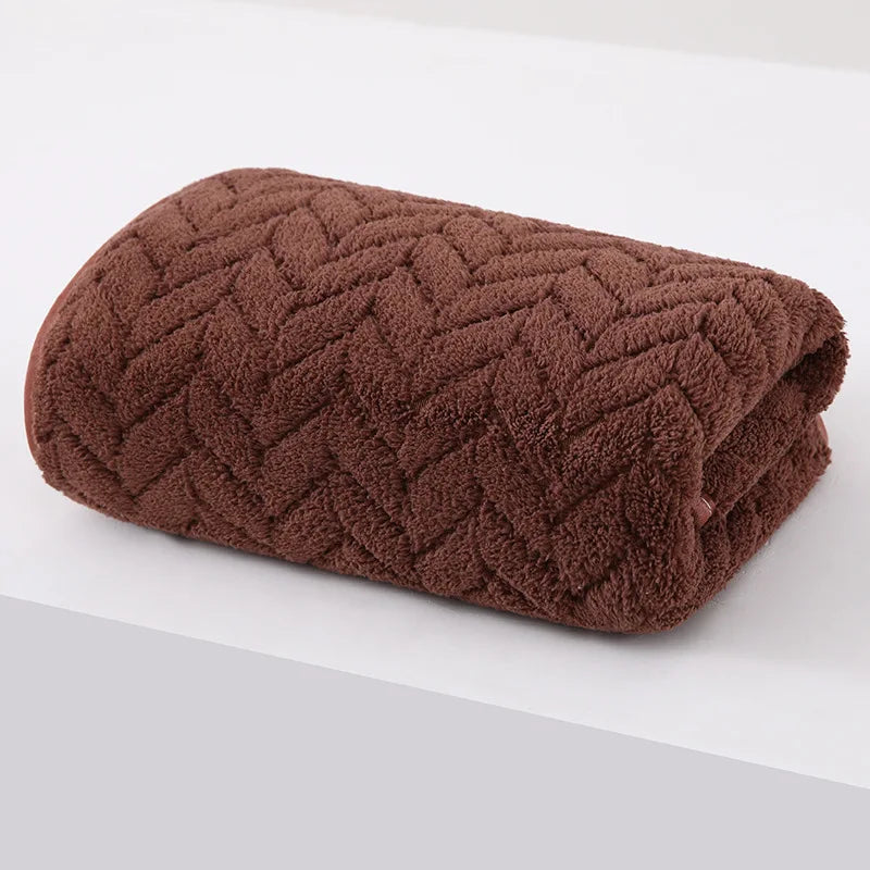 Soft Absorbent Microfiber Bath Towels For Home And Hotel