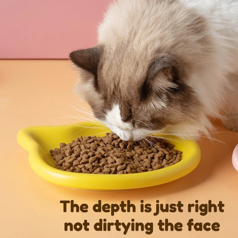 Plastic Cat Food Bowl