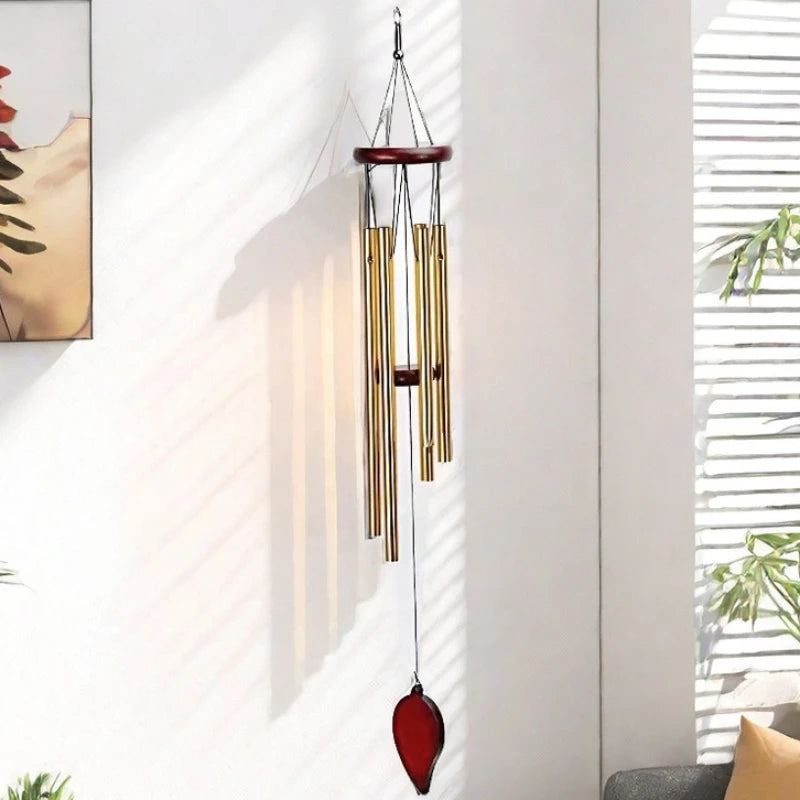 Auspicious Wind Chime With Six Bells For Indoor Home Decoration