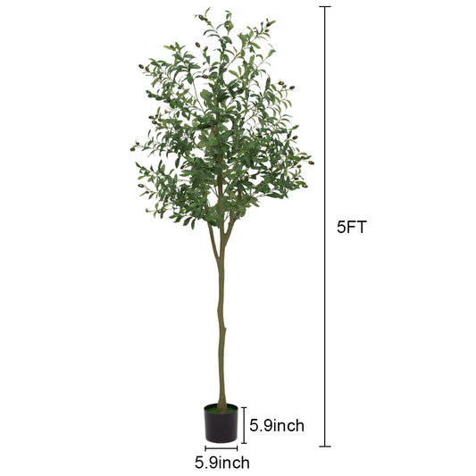 HiMISSCN Realistic Olive Tree For Home Office Decor
