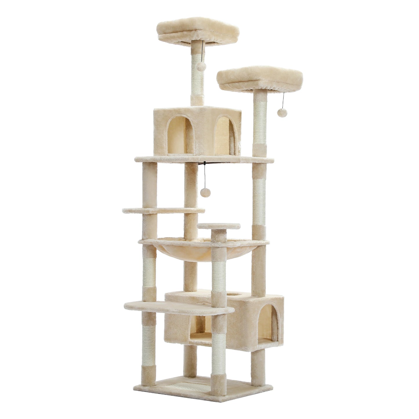 PAWZ Road Tall Cat Tree Large Multi Level Cat Condo