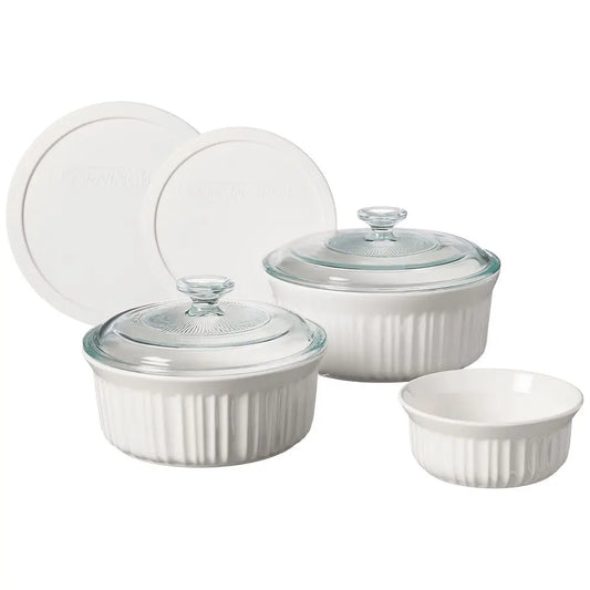 XMSJ 7 Piece Ceramic Bakeware Set With Lids