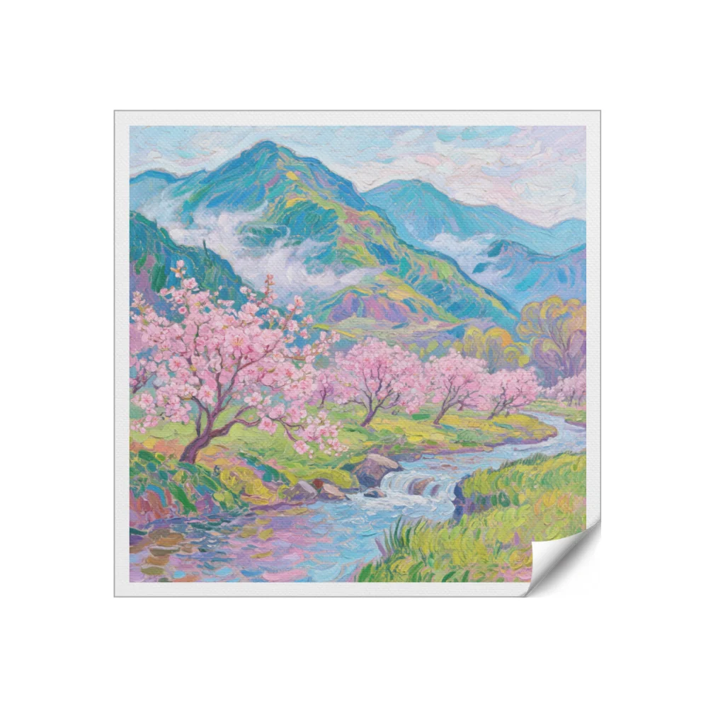 Modern Four Seasons Canvas Wall Art Print Home Decor