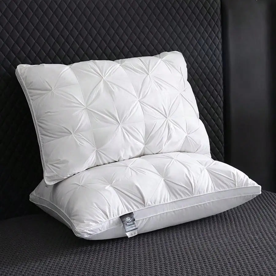 Deluxe Pillow Set Soft Support Large Fluffy Down Alternative For Side Sleepers