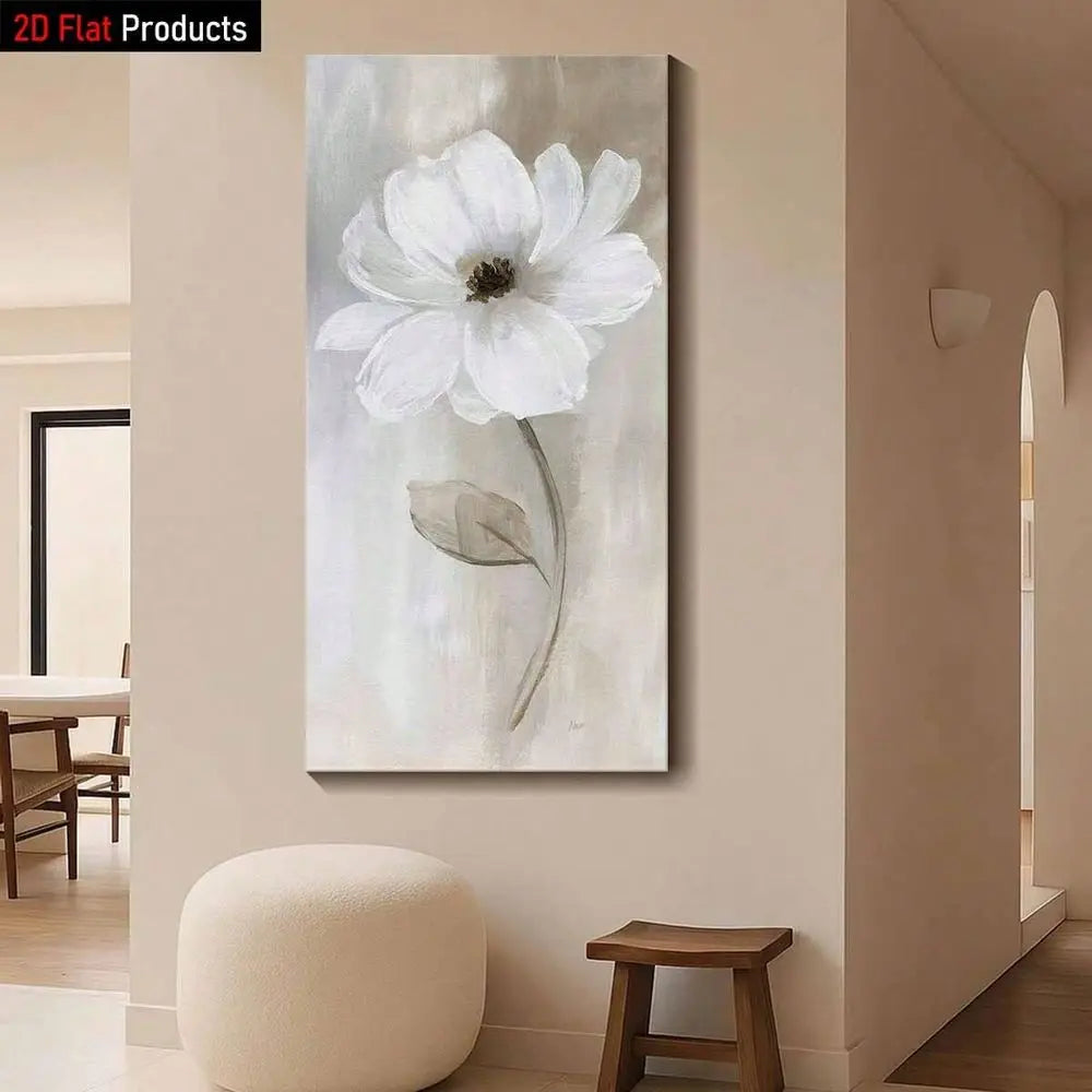 XMSJ Floral Canvas Wall Art Print