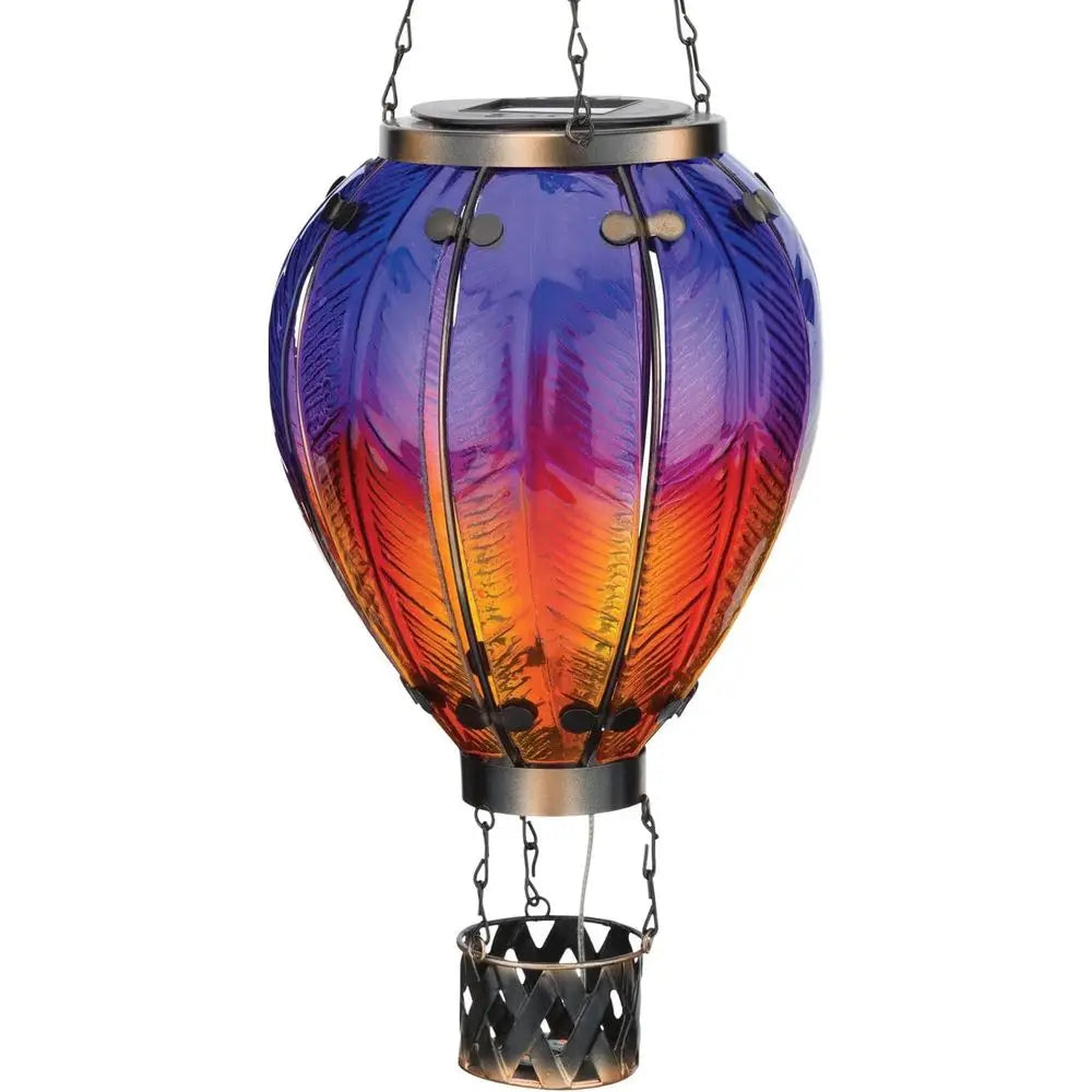 XMSJ LED Hot Air Balloon Solar Lantern Outdoor Decor